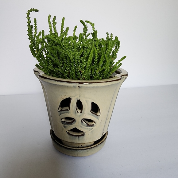 Planter flower pot vintage - Picture 6 of 6